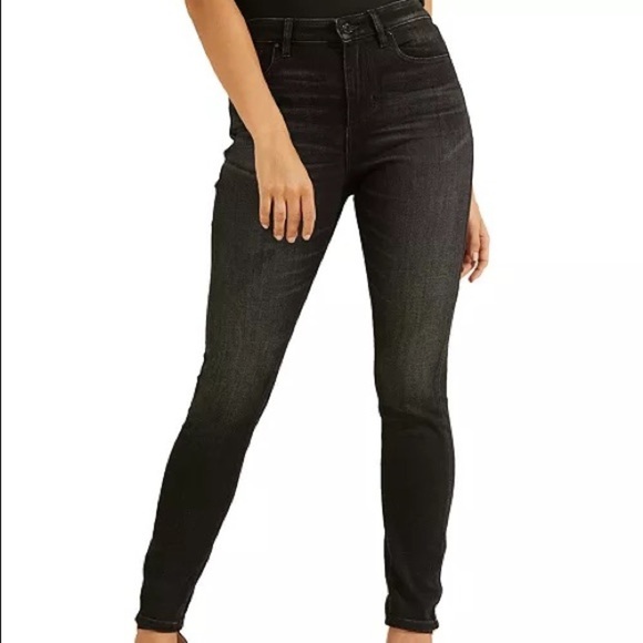 New GUESS Ultimate Skinny High-Rise Jeans SZ 27 - Picture 1 of 7